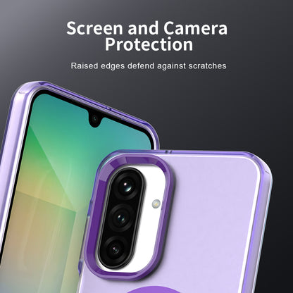 Capa MagSafe para Samsung Galaxy A26 A266, Techsuit, CandyCase, Roxo