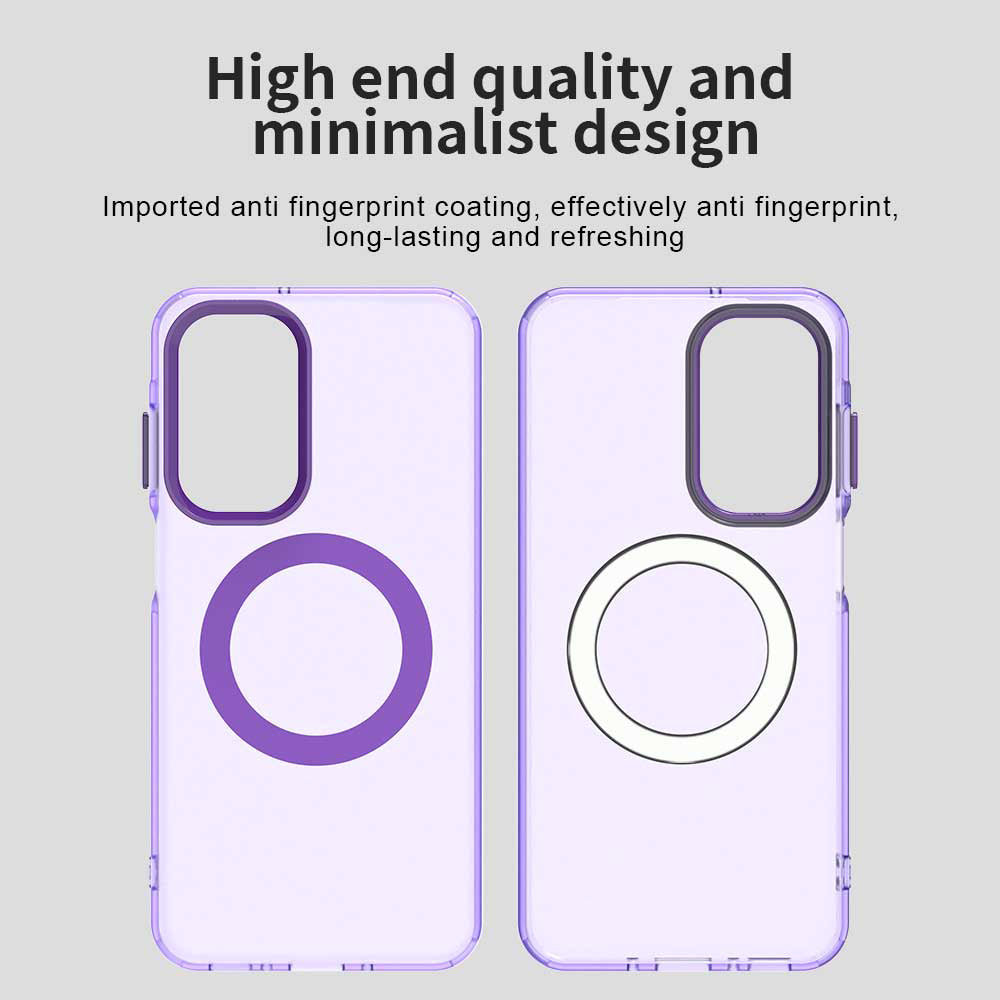 Capa MagSafe para Samsung Galaxy A26 A266, Techsuit, CandyCase, Roxo