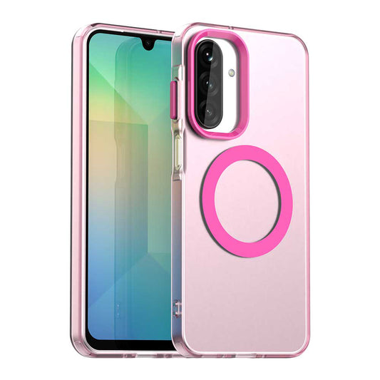 Capa MagSafe para Samsung Galaxy A26 A266, Techsuit, CandyCase, Rosa
