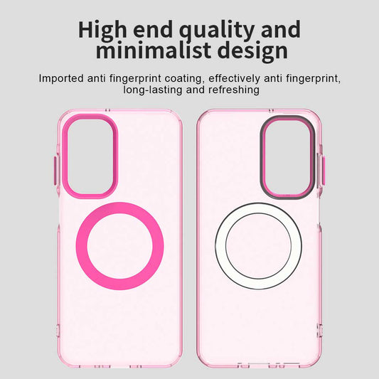 Capa MagSafe para Samsung Galaxy A26 A266, Techsuit, CandyCase, Rosa