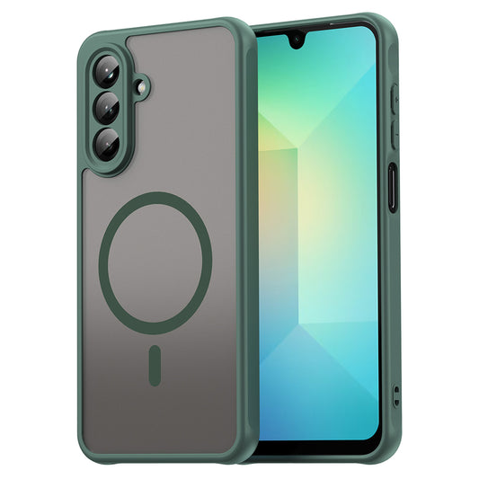Capa MagSafe para Samsung Galaxy A26 A266, Techsuit, HaloFrost II, Verde