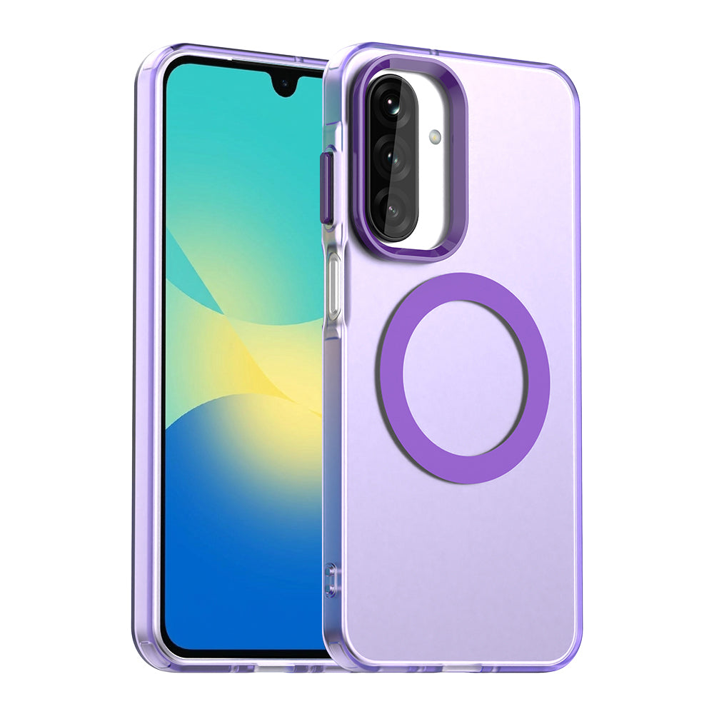 Capa MagSafe para Samsung Galaxy A27 5G, Techsuit, CandyCase, Roxo