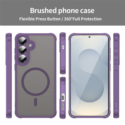 Capa MagSafe para Samsung Galaxy A27 5G, Techsuit, HaloFrost II, Roxo