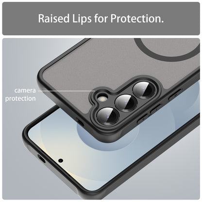 Capa MagSafe para Samsung Galaxy A27 5G, Techsuit, HaloFrost II, Preta