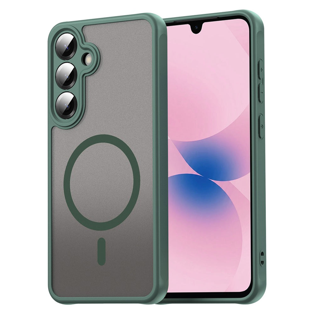 Capa MagSafe para Samsung Galaxy A27 5G, Techsuit, HaloFrost II, Verde