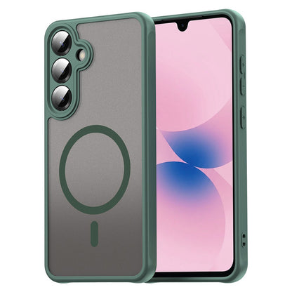 Capa MagSafe para Samsung Galaxy A27 5G, Techsuit, HaloFrost II, Verde