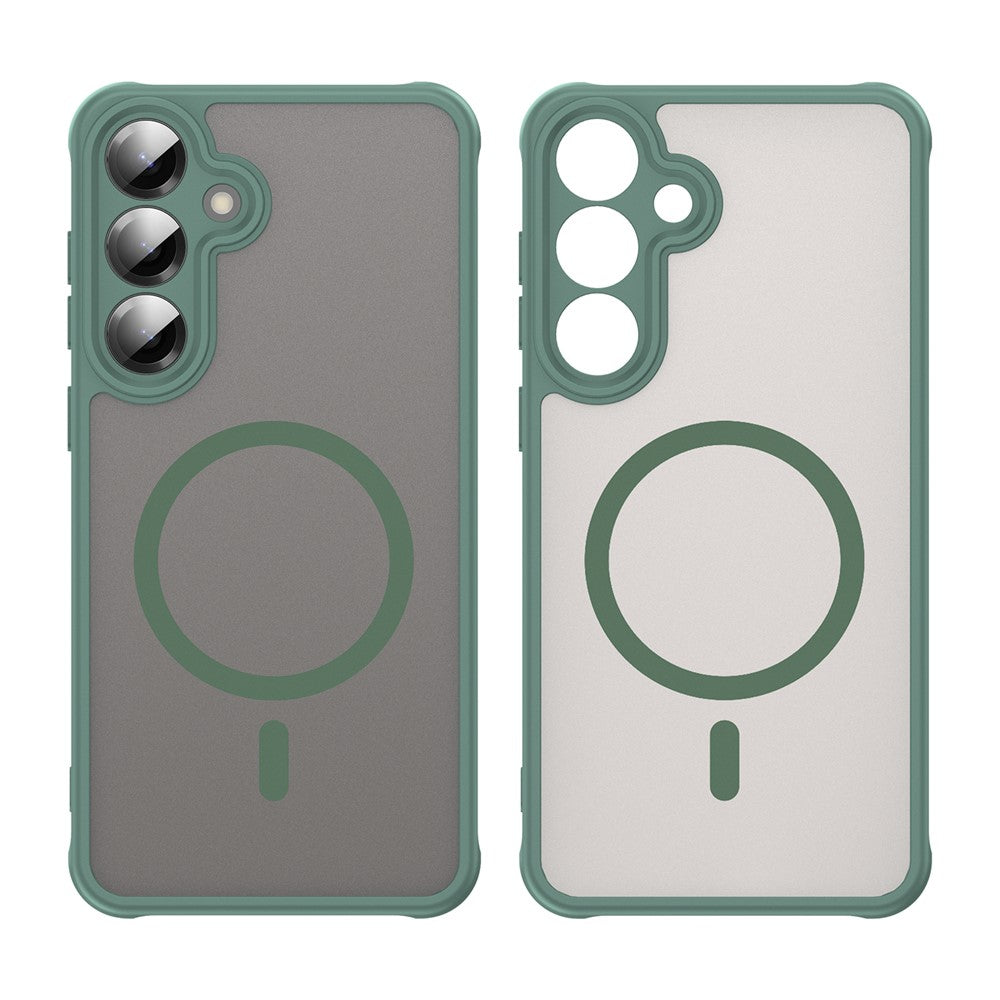 Capa MagSafe para Samsung Galaxy A27 5G, Techsuit, HaloFrost II, Verde
