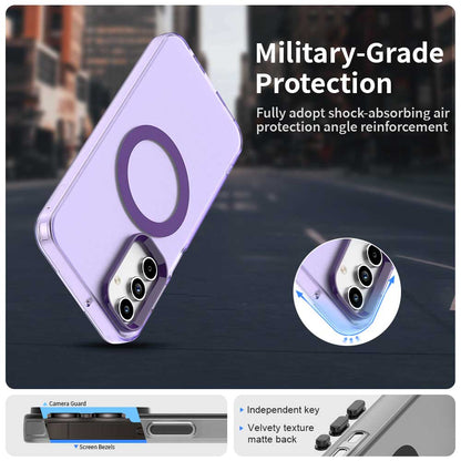 Capa MagSafe para Samsung Galaxy A35 5G A356, Techsuit, CandyCase, Roxo