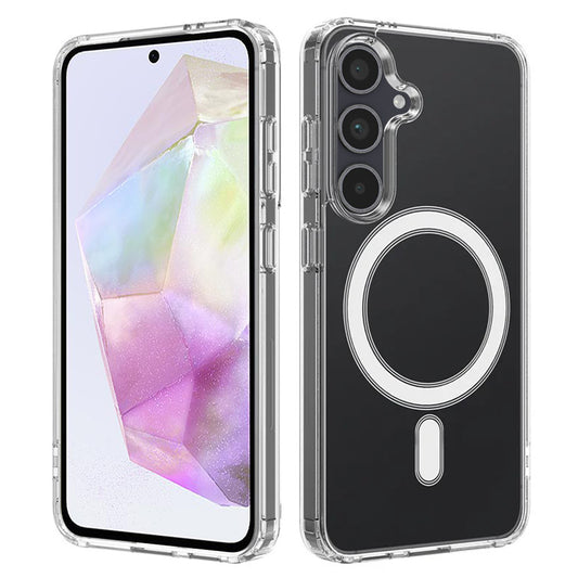 Capa MagSafe para Samsung Galaxy A35 5G A356, Techsuit, Pro, Transparente