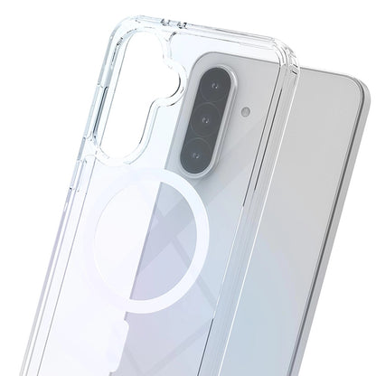 Capa MagSafe para Samsung Galaxy A36 A366, 3MK, Armor MagCase, Transparente