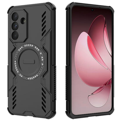 Capa MagSafe para Samsung Galaxy A36 A366, Techsuit, ArmorMag, Preta