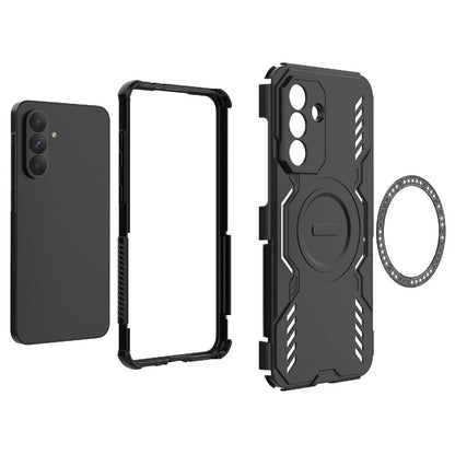 Capa MagSafe para Samsung Galaxy A36 A366, Techsuit, ArmorMag, Preta
