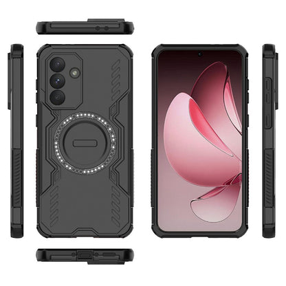 Capa MagSafe para Samsung Galaxy A36 A366, Techsuit, ArmorMag, Preta