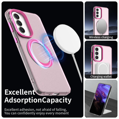 Capa MagSafe para Samsung Galaxy A37 5G, Techsuit, CandyCase, Rosa