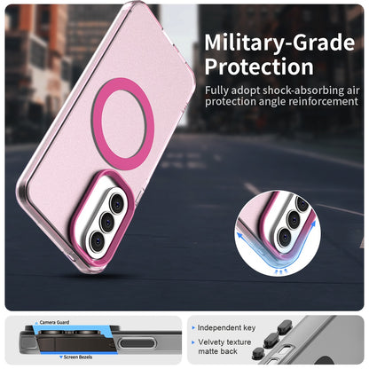 Capa MagSafe para Samsung Galaxy A37 5G, Techsuit, CandyCase, Rosa