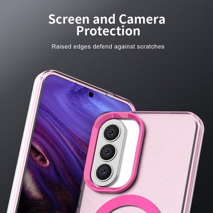 Capa MagSafe para Samsung Galaxy A37 5G, Techsuit, CandyCase, Rosa