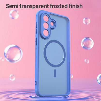Capa MagSafe para Samsung Galaxy A37 5G, Techsuit, HaloFrost II, Azul