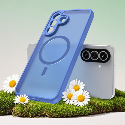 Capa MagSafe para Samsung Galaxy A37 5G, Techsuit, HaloFrost II, Azul