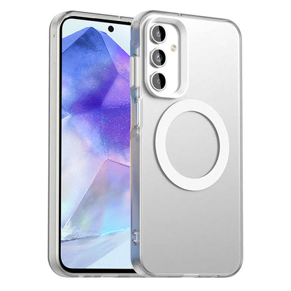 Capa MagSafe para Samsung Galaxy A55 5G A556, Techsuit, CandyCase, Branca