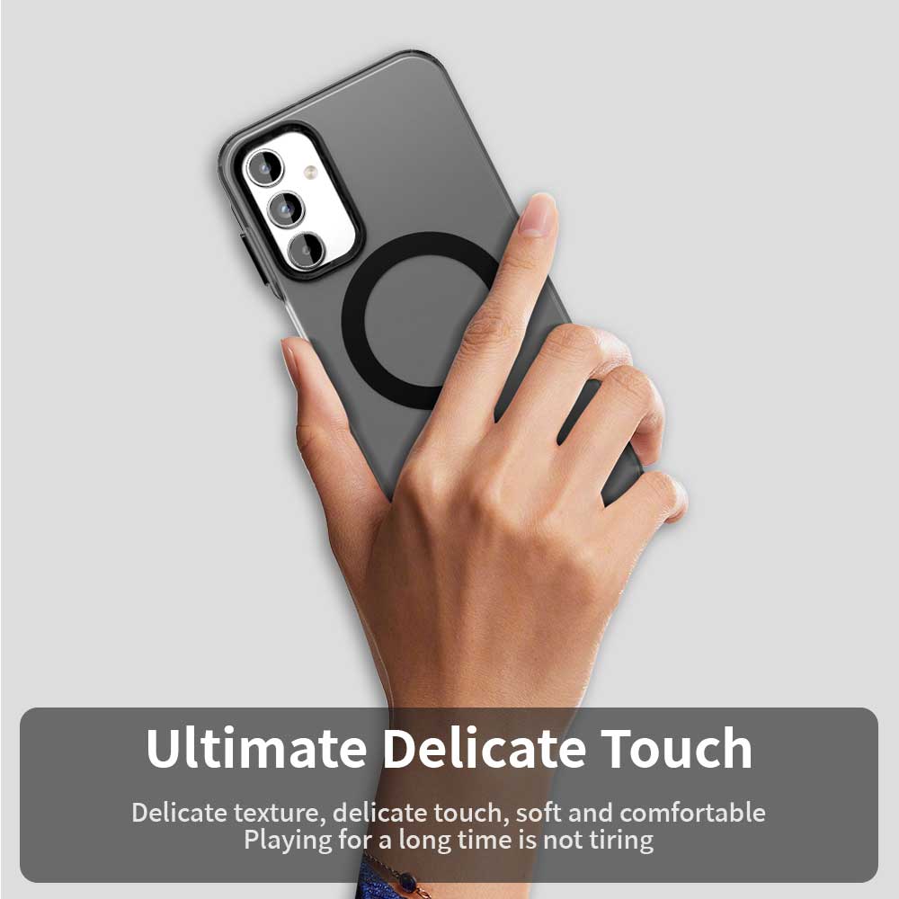 Capa MagSafe para Samsung Galaxy A55 5G A556, Techsuit, CandyCase, Preta