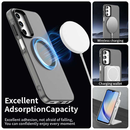 Capa MagSafe para Samsung Galaxy A55 5G A556, Techsuit, CandyCase, Preta
