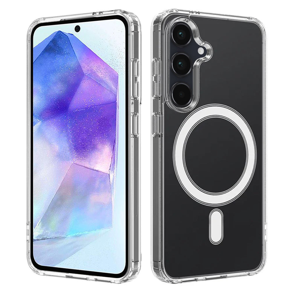 Capa MagSafe para Samsung Galaxy A55 5G A556, Techsuit, Pro, Transparente
