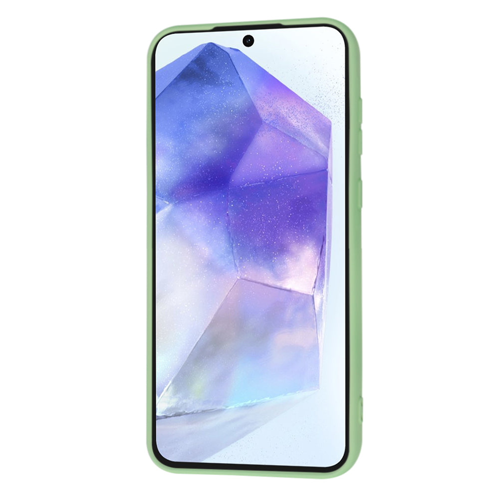 Capa MagSafe para Samsung Galaxy A55 5G A556, Techsuit, SoftFlex, Verde Claro