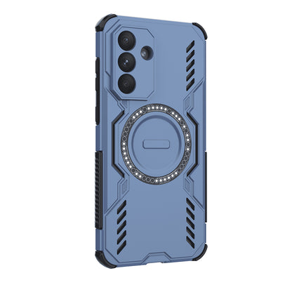 Capa MagSafe para Samsung Galaxy A56 A566, Techsuit, ArmorMag, Azul