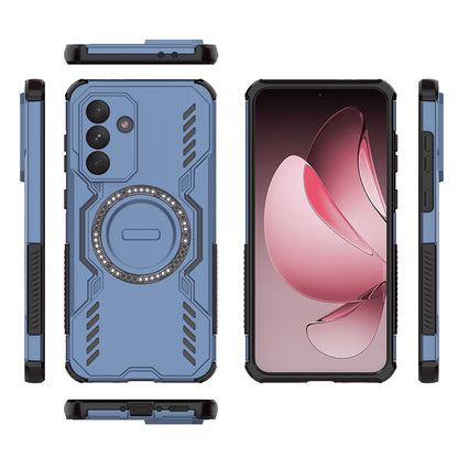 Capa MagSafe para Samsung Galaxy A56 A566, Techsuit, ArmorMag, Azul