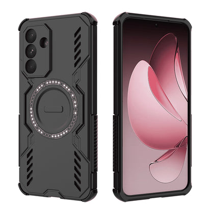 MagSafe Case for Samsung Galaxy A56 A566, Techsuit, ArmorMag, Black
