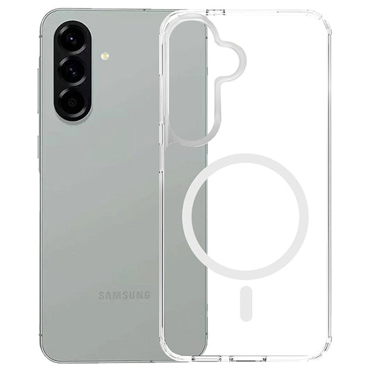 Capa MagSafe para Samsung Galaxy A57 5G, 3MK, Armor MagCase, Transparente