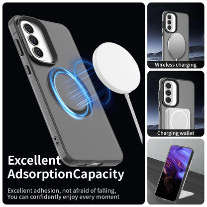 Capa MagSafe para Samsung Galaxy A57 5G, Techsuit, CandyCase, Preta