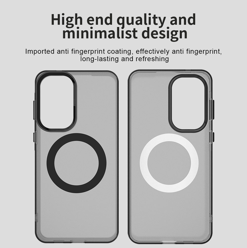 Capa MagSafe para Samsung Galaxy A57 5G, Techsuit, CandyCase, Preta