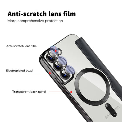 Capa MagSafe para Samsung Galaxy S22+ 5G S906, Techsuit, SmartMag Book, Preta