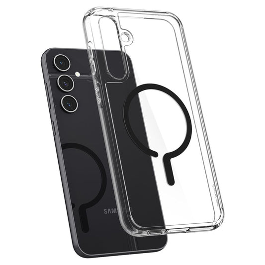 Capa MagSafe para Samsung Galaxy S23 FE S711, Spigen, Ultra Hybrid OneTap Ring, Transparente