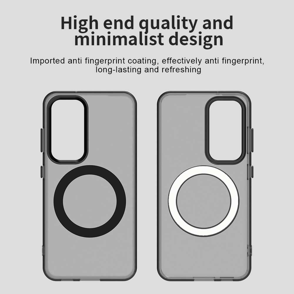 Capa MagSafe para Samsung Galaxy S23 S911, Techsuit, CandyCase, Preta