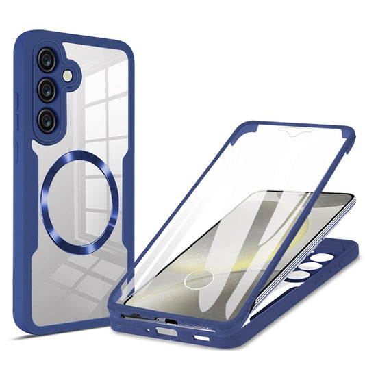 Capa MagSafe para Samsung Galaxy S24+ S926, Techsuit, ColorVerse 360, Azul