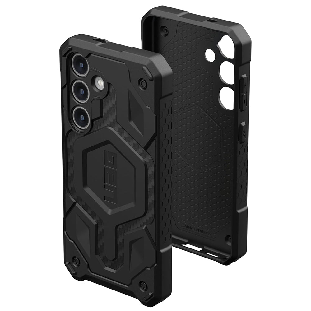 Capa MagSafe para Samsung Galaxy S24 S921, Urban Armor Gear, Monarch Pro Carbon, Preta