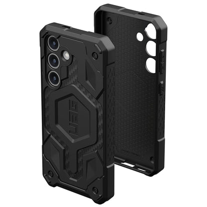 Capa MagSafe para Samsung Galaxy S24 S921, Urban Armor Gear, Monarch Pro Carbon, Preta