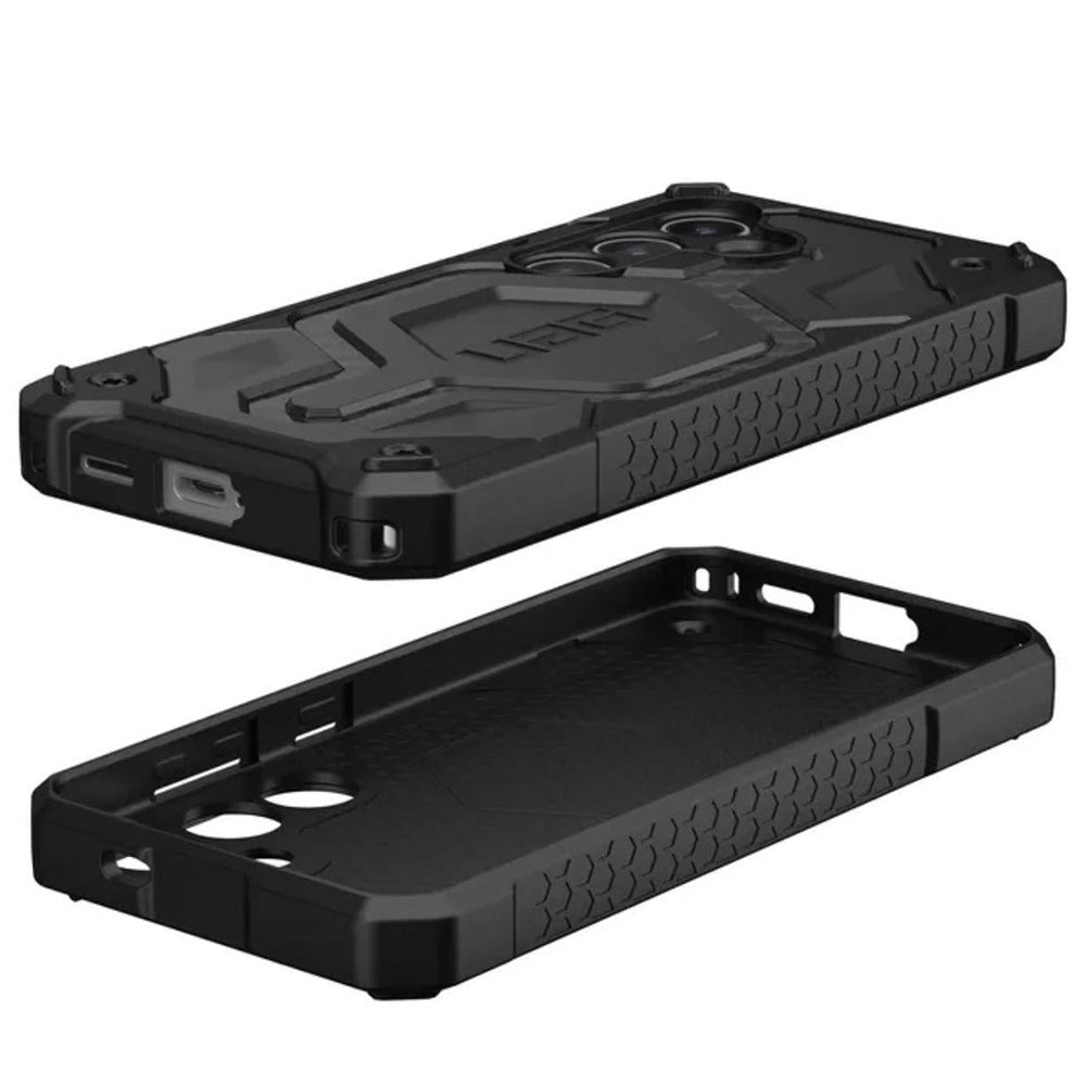 Capa MagSafe para Samsung Galaxy S24 S921, Urban Armor Gear, Monarch Pro Carbon, Preta