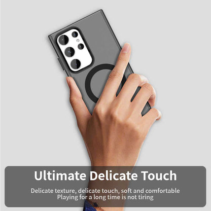 Capa MagSafe para Samsung Galaxy S24 Ultra S928, Techsuit, CandyCase, Preta