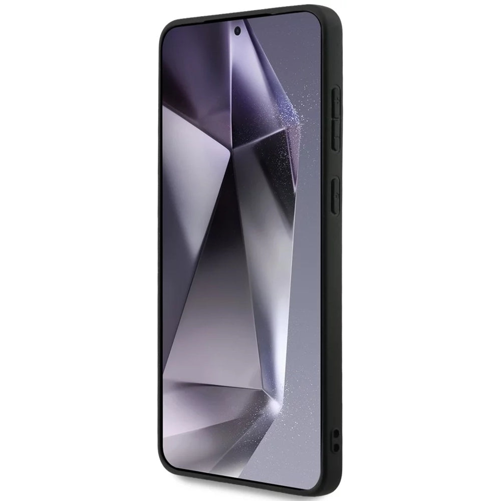 Capa MagSafe para Samsung Galaxy S25 Edge S937, Guess, 4G Ring Classic Logo, Preta