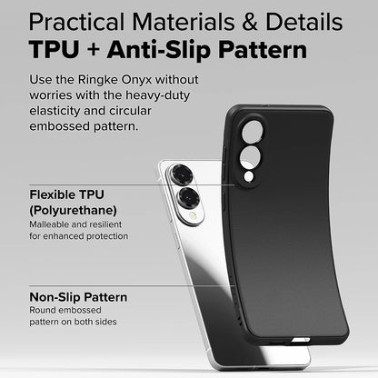 Capa MagSafe para Samsung Galaxy S25 Edge S937, Ringke, Ônix, Preta