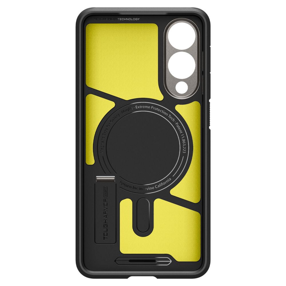 Capa MagSafe para Samsung Galaxy S25 Edge S937, Spigen, Tough Armor, Cinza ACS09423
