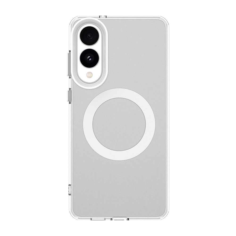 MagSafe Case for Samsung Galaxy S25 Edge S937, Techsuit, CandyCase, White