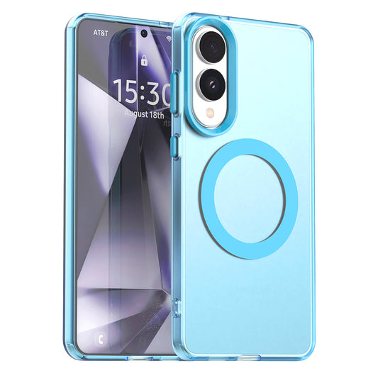 Capa MagSafe para Samsung Galaxy S25 Edge S937, Techsuit, CandyCase, Azul