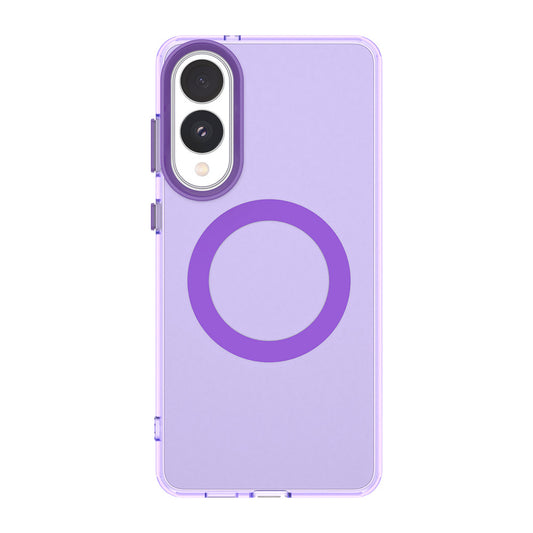 Capa MagSafe para Samsung Galaxy S25 Edge S937, Techsuit, CandyCase, Roxo