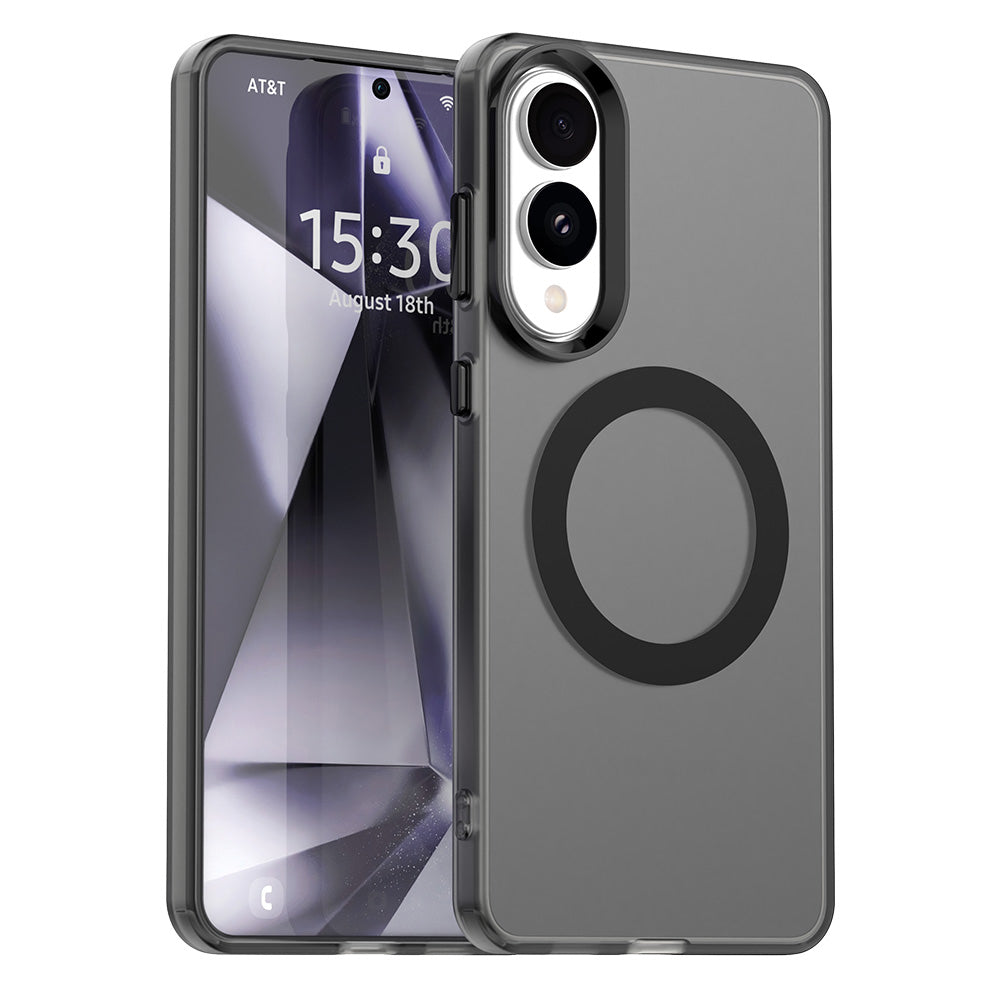 MagSafe Case for Samsung Galaxy S25 Edge S937, Techsuit, CandyCase, Black