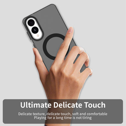 MagSafe Case for Samsung Galaxy S25 Edge S937, Techsuit, CandyCase, Black