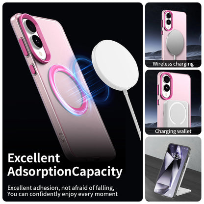 MagSafe Case for Samsung Galaxy S25 Edge S937, Techsuit, CandyCase, Pink